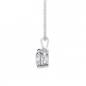 1 Carat Pendant Necklace  with Jewelry Gift Box